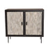 Libra Piaggio Bone Inlay Pin Striped Cabinet